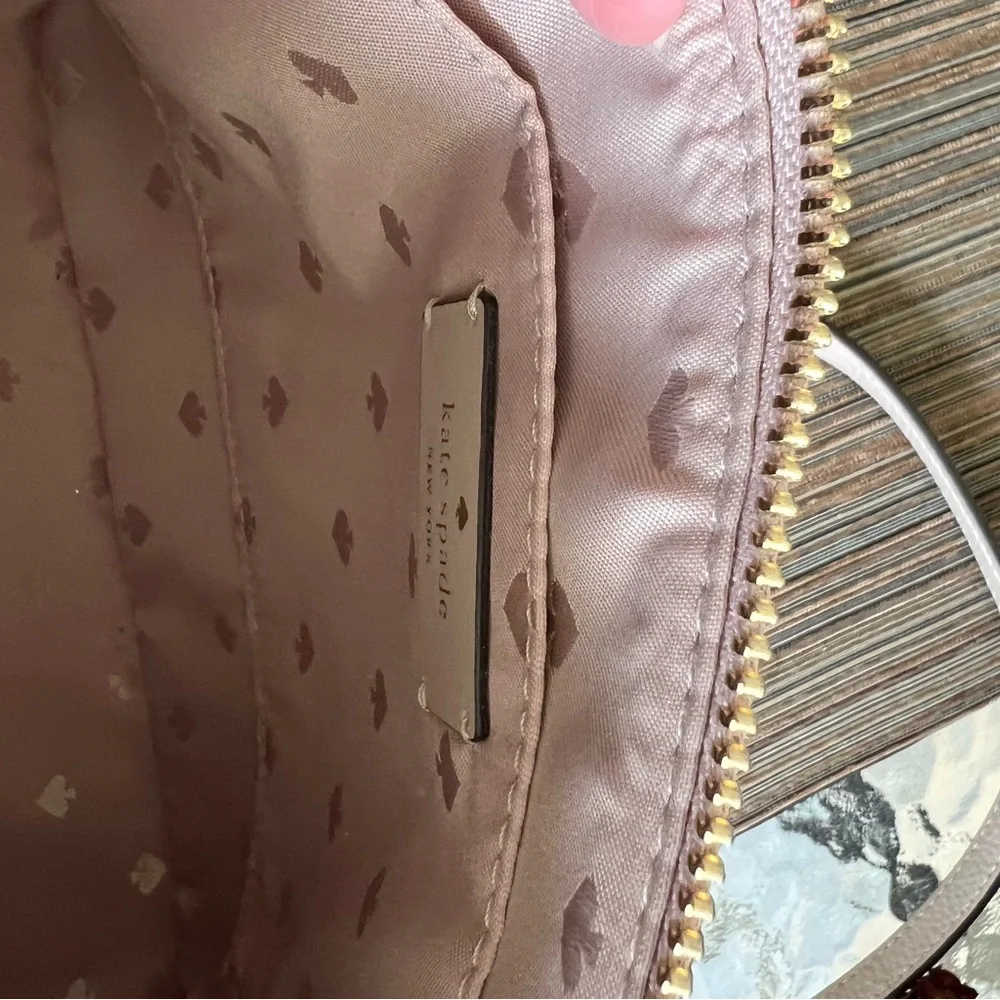 Kate Spade Cream Textured Crossbody Bag - Picture 5 of 11